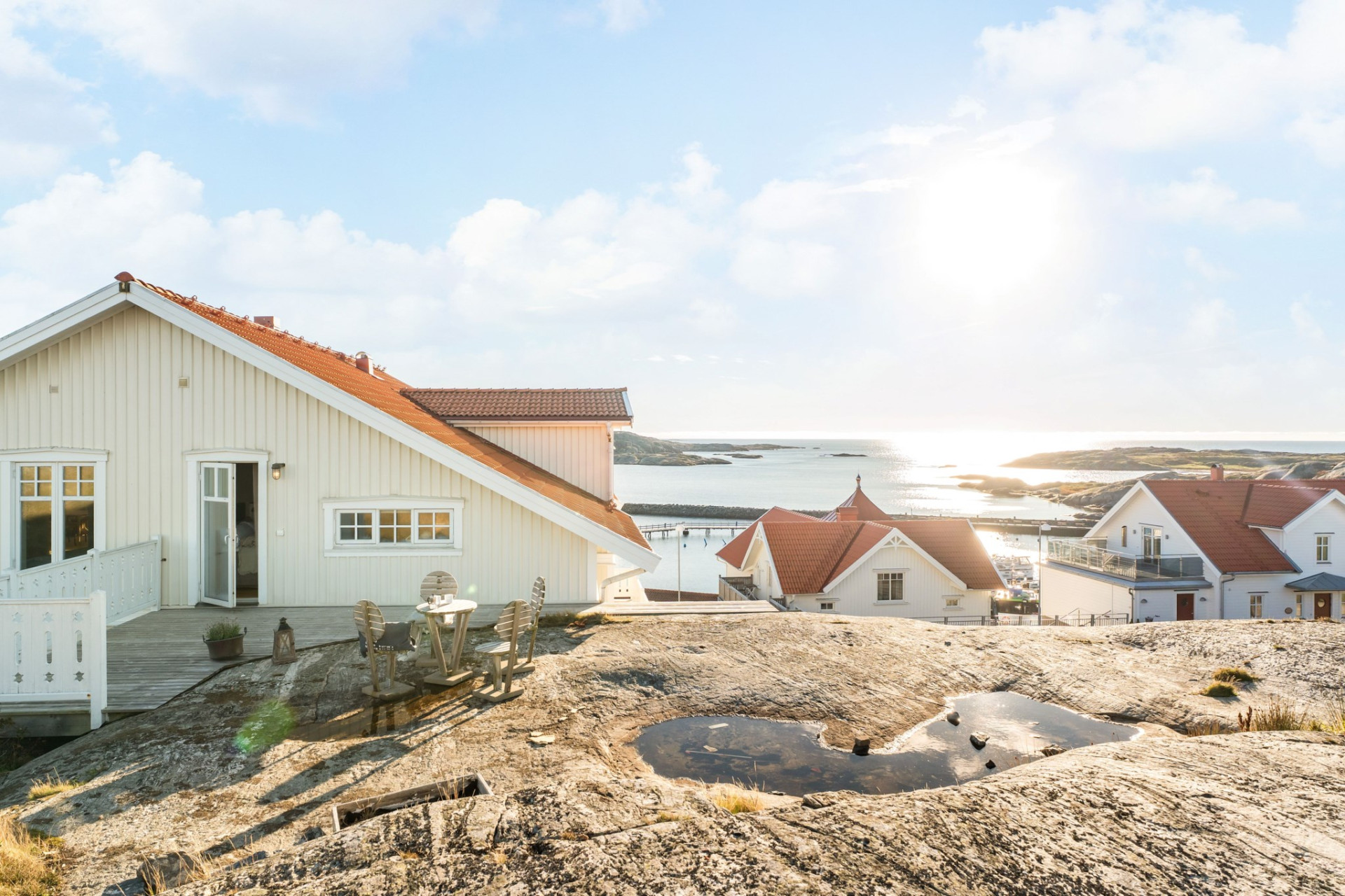 Altan och trädgård Lilla Sörikringsvägen 9-30