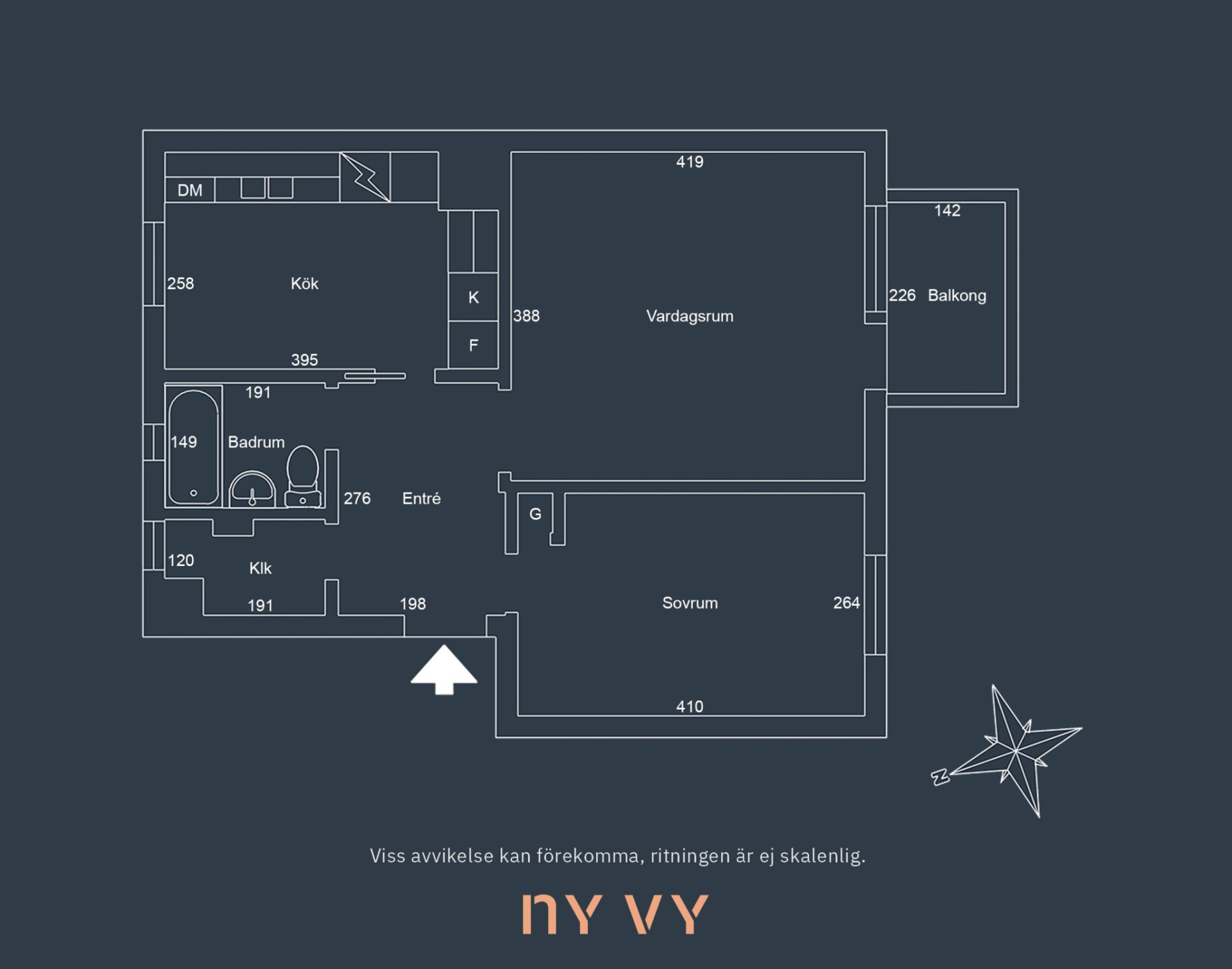  Arvid Lindmansgatan 19F-14