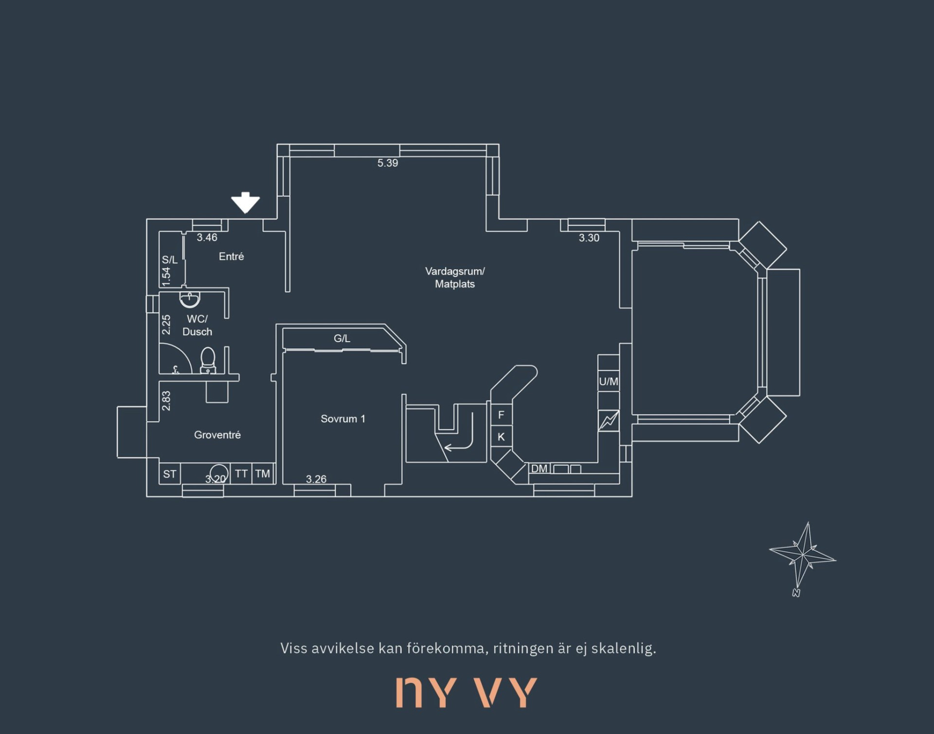  Grönsångarvägen 38-30